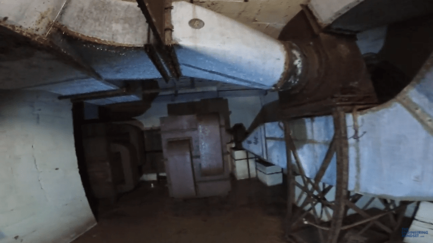 Secret WW2 Bunker air filters