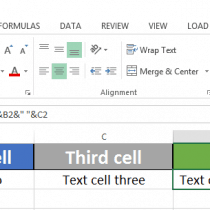 combine two cells with a comma - The Engineering Mindset