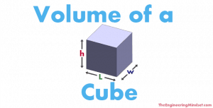 Volume of a Cube - The Engineering Mindset