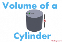 Volume of a cyclinder