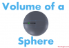 volume of a sphere