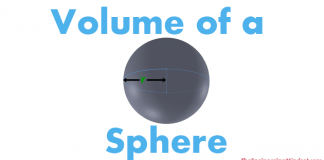 volume of a sphere