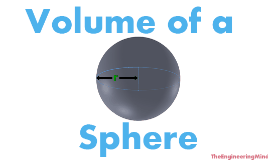 volume of a sphere