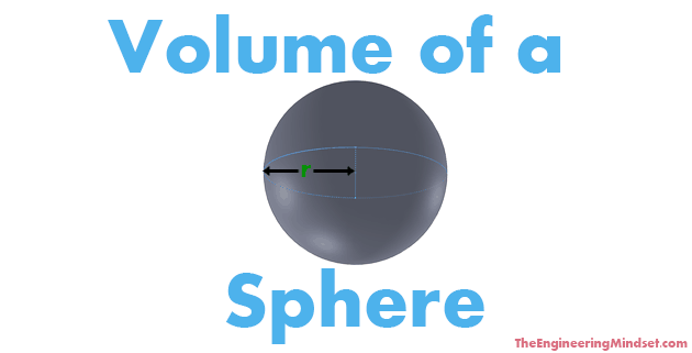 volume of a sphere
