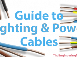 Guide to lighting and power cables