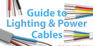 Guide to lighting and power cables