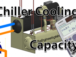 chiller cooling capacity calculation