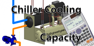 chiller cooling capacity calculation