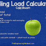 product load cold room cooling load calculation