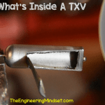 Inside a thermal expansion valve sensing bulb