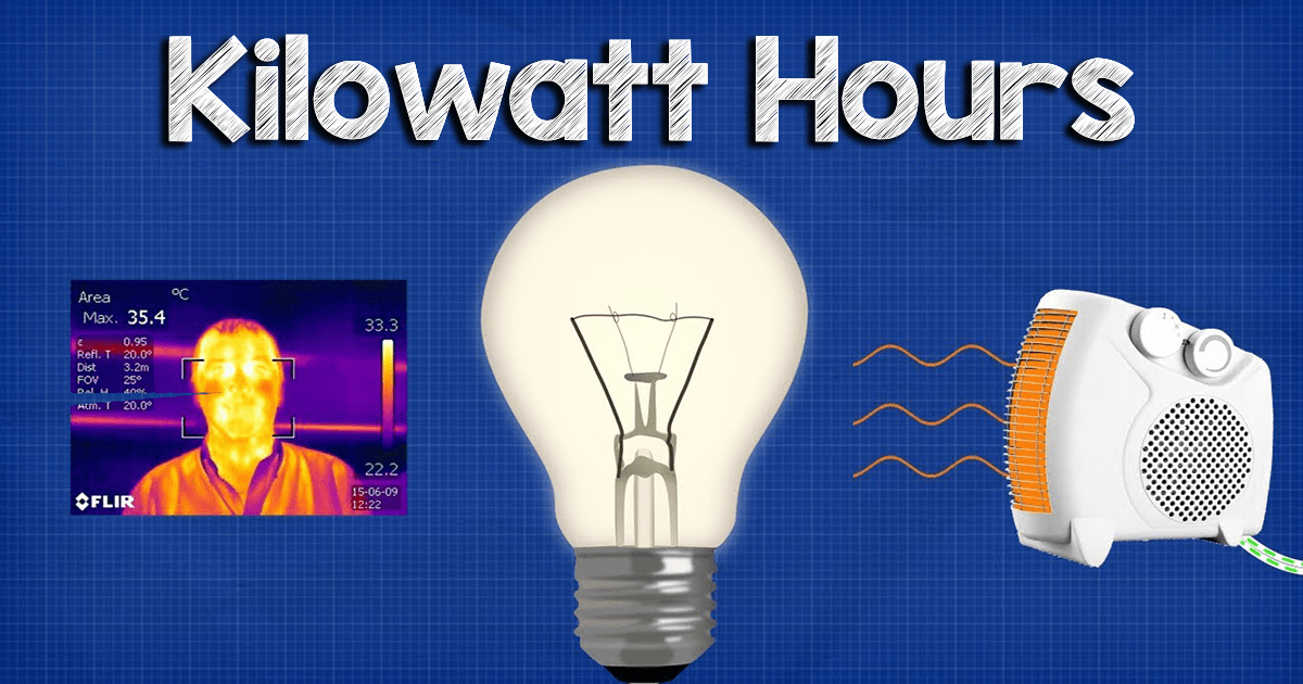 Kilowatt Hours Kwh Explained The Engineering Mindset