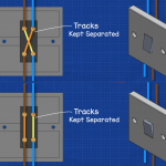Intermediate-switch-tracks