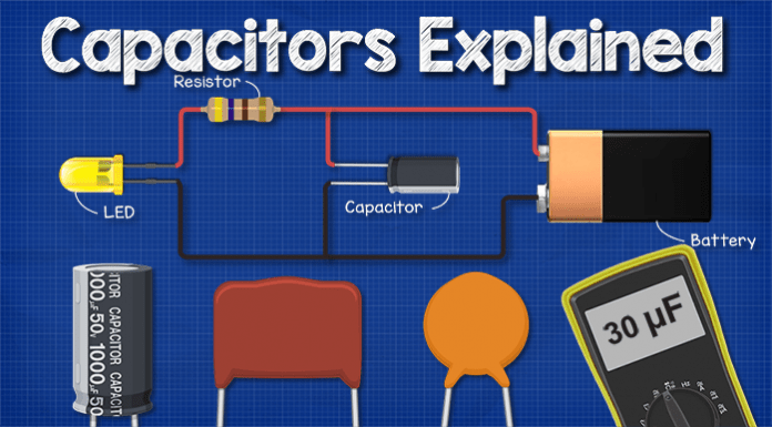 how does a capacitor trip device work