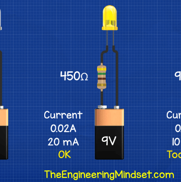 resistor-led-circuit - The Engineering Mindset