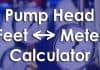 pump head calculator