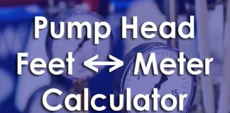 pump head calculator