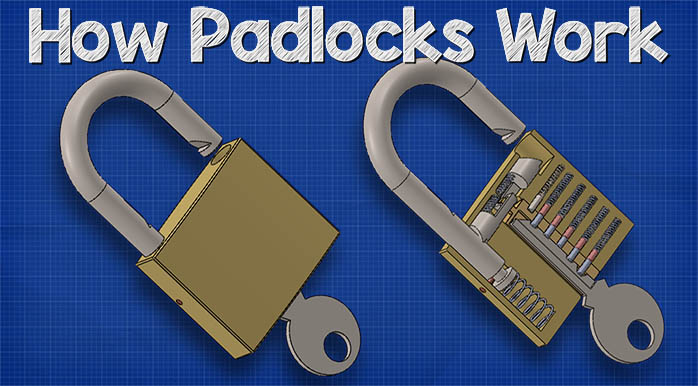 How Padlocks Work - The Engineering Mindset