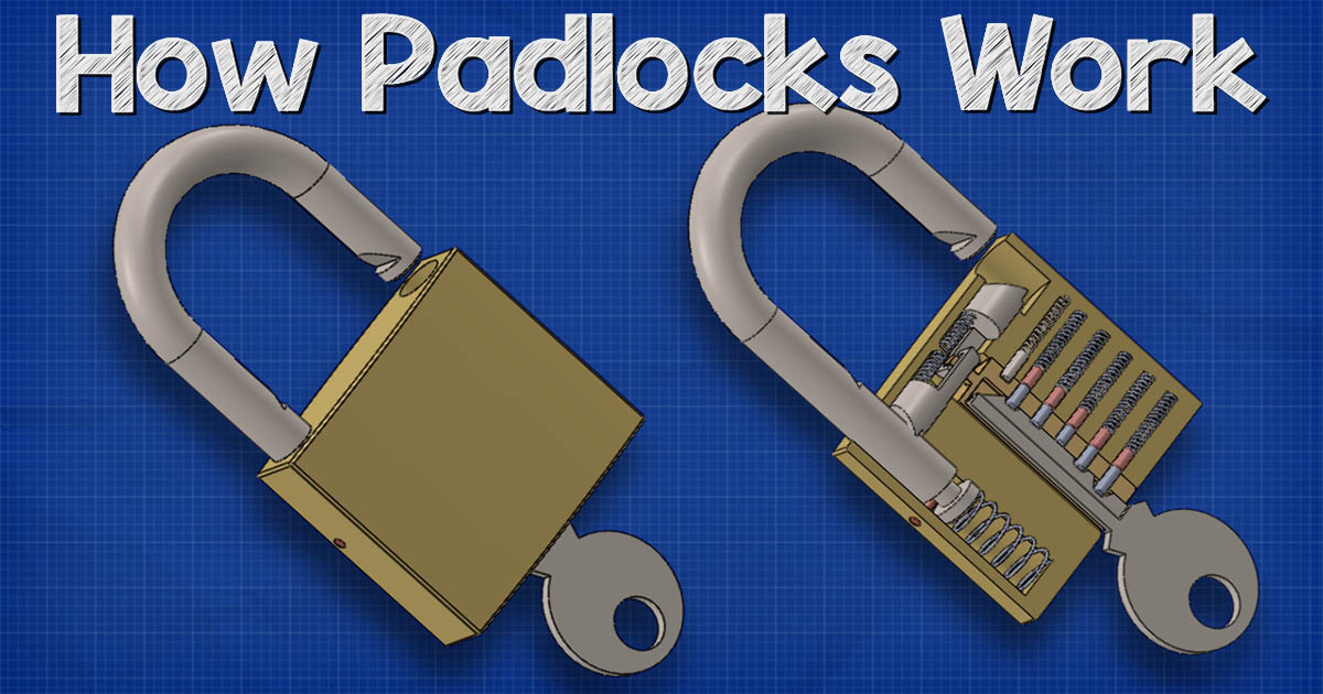 How Padlocks Work - The Engineering Mindset
