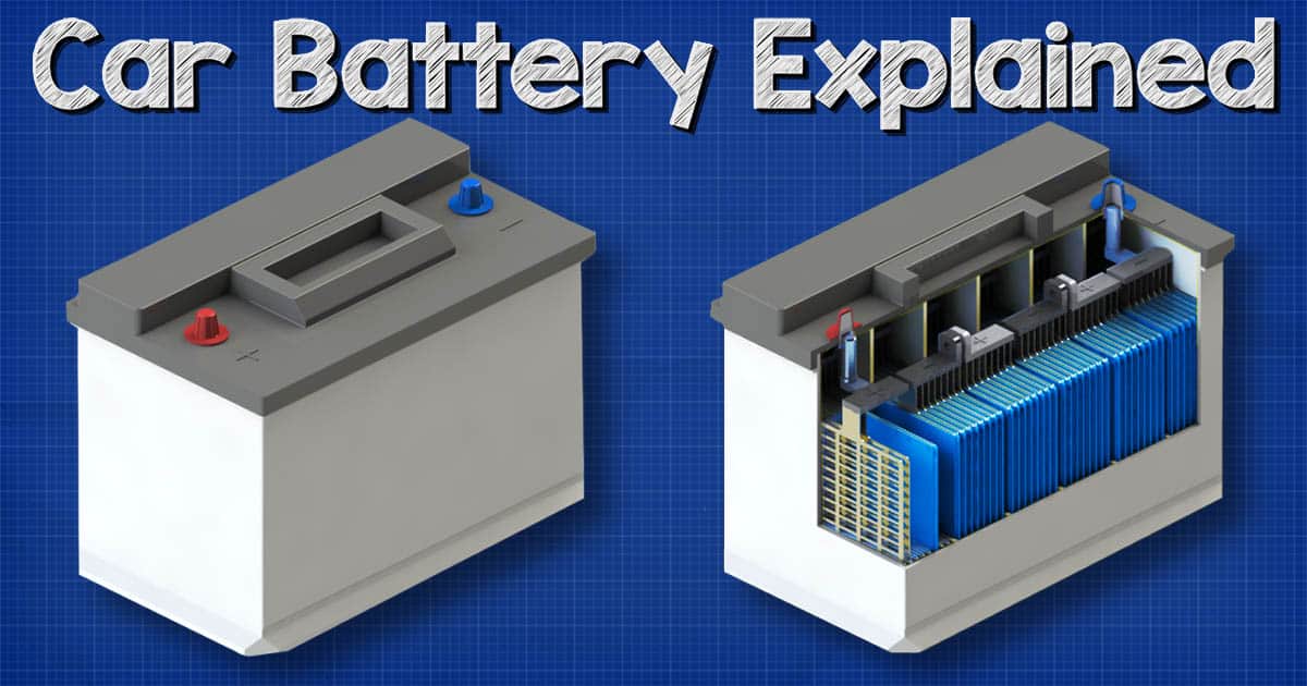 How a Car Battery Works The Engineering Mindset
