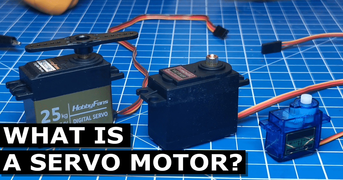 What is a Servo Motor and What Does It Do? - The Engineering Mindset